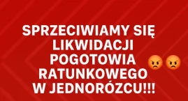 Jednorożec walczy o pogotowie ratunkowe!