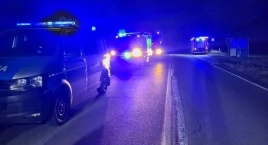 Nocna akcja ratownicza w Mchówku
