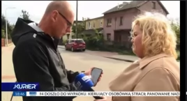 TVP3 o zniszczeniu Jadłodzielni w Przasnyszu