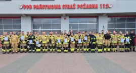Nowi strażacy gotowi do służby. Zakończyło się szkolenie podstawowe druhów OSP w powiecie przasnyskim