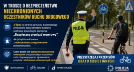 Więcej patroli i kontrole rowerzystów. Mazowiecka po&hellip;
