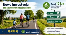 Ponad 10 kilometrów nowych tras dla rowerzystów. Gmi&hellip;