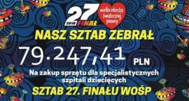 Ponad 79 tysięcy złotych uzbierali mieszkańcy powiatu przasnyskiego na rzecz WOŚP