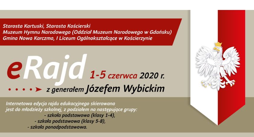 Weź udział w eRajdzie z generałem Józefem Wybickim