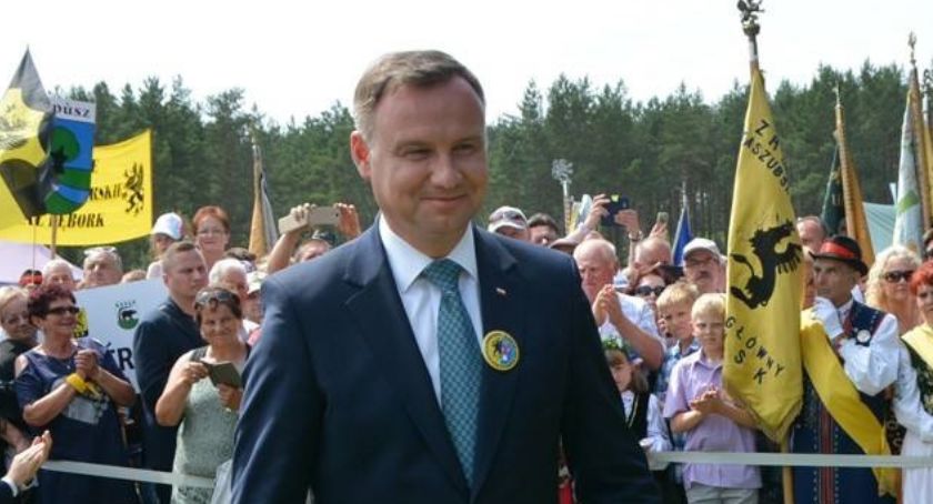 Prezydent Andrzej Duda we wtorek odwiedzi Kościerzynę