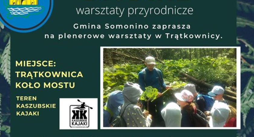 Warsztaty przyrodnicze Bioblitz w Somoninie
