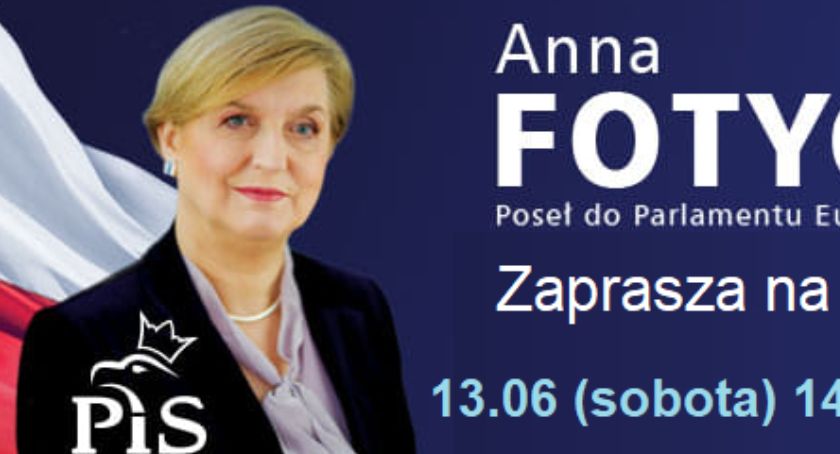 Spotkanie z Anną Fotygą w Kartuzach