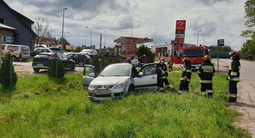 Kolejny wypadek w Egiertowie - ranna kobieta