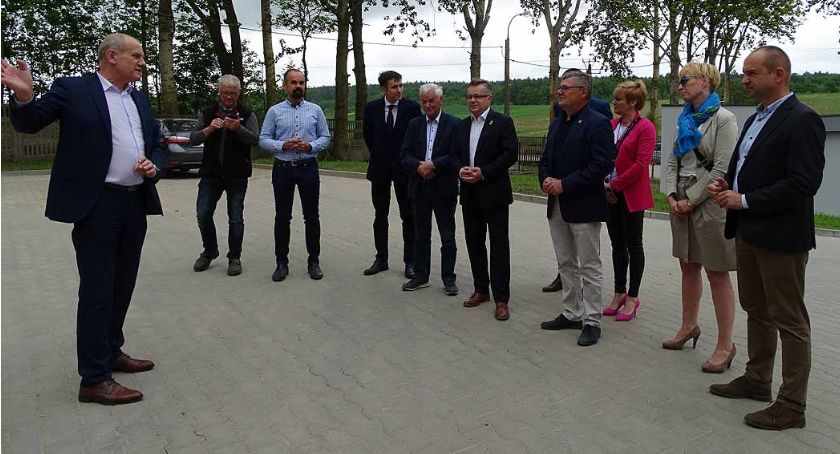 Oficjalne otwarcie przebudowanej przepompowni ścieków w Żukowie
