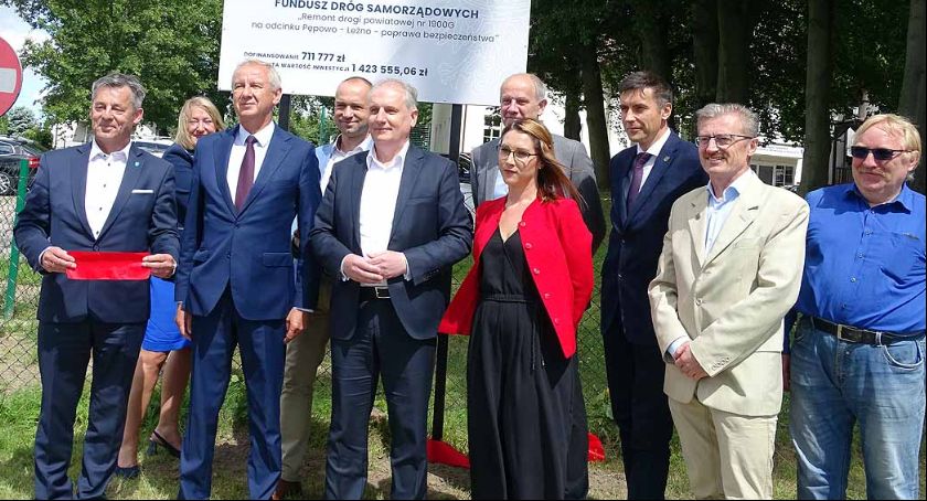 Otwarto ul. Gdańską na odcinku Pępowo – Leźno