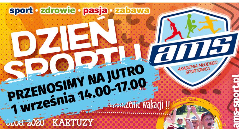 Sportowe zakończenie wakacji z AMS w Kartuzach - zmiana terminu