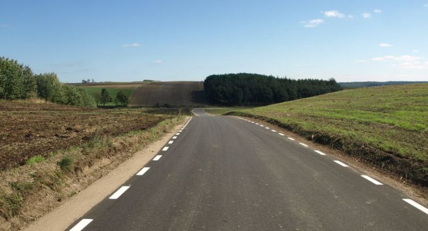 Droga pomiędzy Ramlejami a Goręczynem już po remoncie 