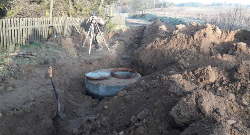 Zakończono budowę sieci kanalizacyjnej w Rybakach i Rątach