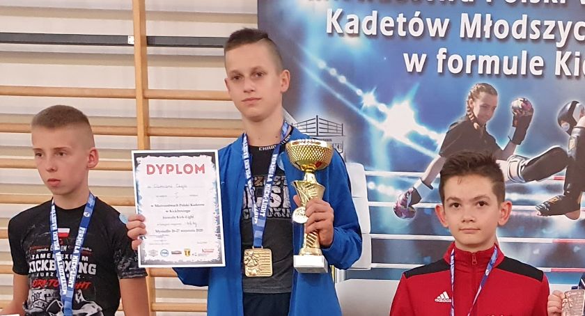 Damian Czaja Mistrzem Polski w Kickboxingu Kadetów