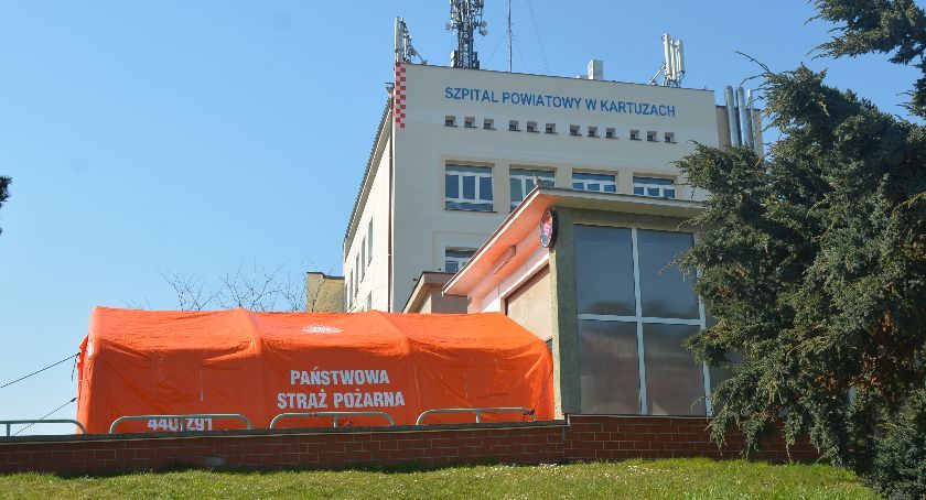 Czerwona strefa w kartuskim szpitalu. Wstrzymane porody rodzinne, ograniczona działalność laboratorium 