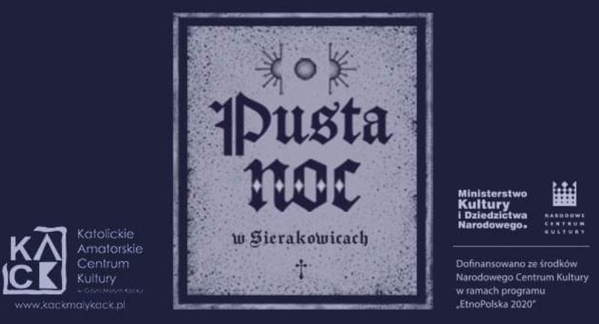 Sierakowice. Widowisko Pusta Noc 2020 odbędzie się online