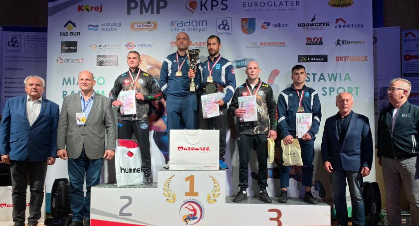 Gevorg Sahakyan Mistrzem Polski w zapasch