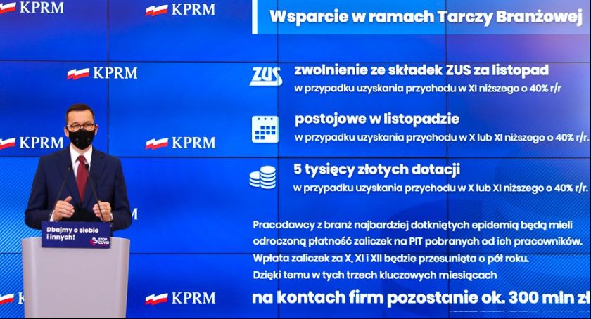 Rząd wprowadza tzw. tarczę branżową - będzie pomoc m.in. dla gastronomii i klubów fitness