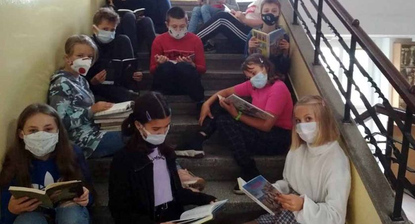 Żukowo. Przerwa na czytanie – bicie rekordu w czytaniu na przerwie