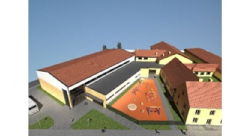 Szkoła w Kamienicy Szlacheckiej zmieni oblicze – powstanie m. in. nowa sala gimnastyczna