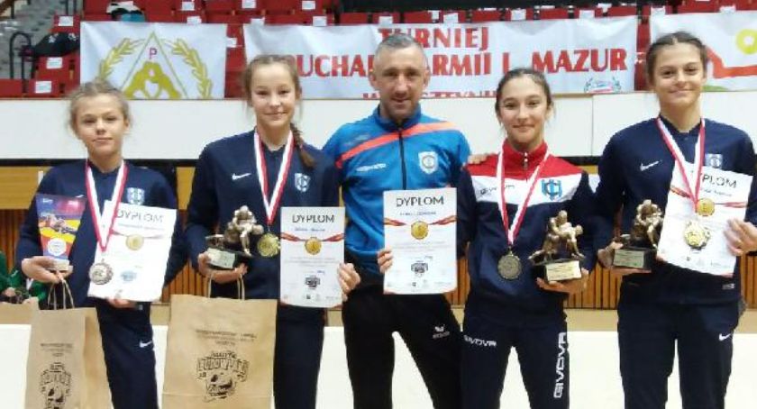 D.Konkel, A. Godzińska i P. Rejter ze złotymi medalami Turnieju o Puchar Warmii i Mazur w Olsztynie