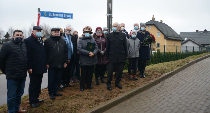 Jedna z ulic w Sierakowicach zyskała imię Brunona Drywy - bohatera grudnia 70