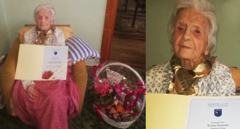 Waleska Skorowska z Brodnicy Górnej skończyła 100 lat