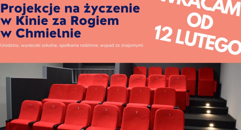 Kino za Rogiem znów otwarte. Sprawdź repertuar!