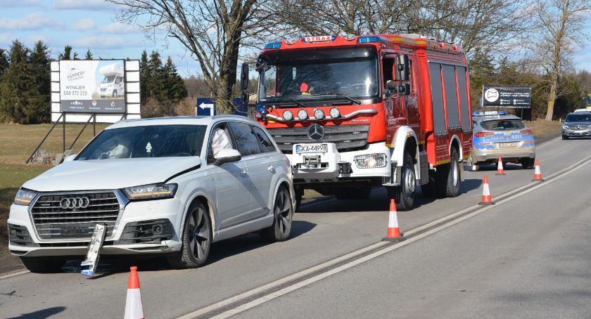 Tuchom. Kolizja na ul. Gdyńskiej