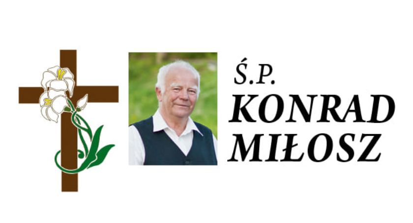 Zmarł Konrad Miłosz