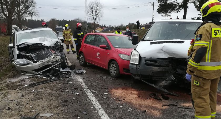 Glincz. Zderzenie czterech pojazdów na K20 - w akcji LPR