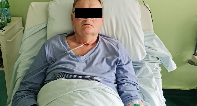 Waldemar B. ze szpitalnego łóżka atakuje media