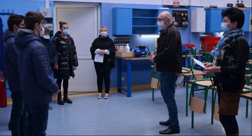 Kartuzy. Ósmoklasiści odwiedzili Zespół Szkół Technicznych w ramach Dni Otwartych