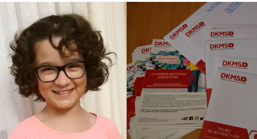Przyjdź, zarejestruj się w bazie DKMS i pomóż Milence po raz drugi pokonać raka!