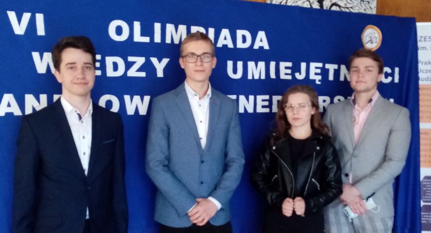 Marcin Zielonka z ZSZiO laureatem VI Olimpiady Wiedzy i Umiejętności Handlowo-Menedżerskich 