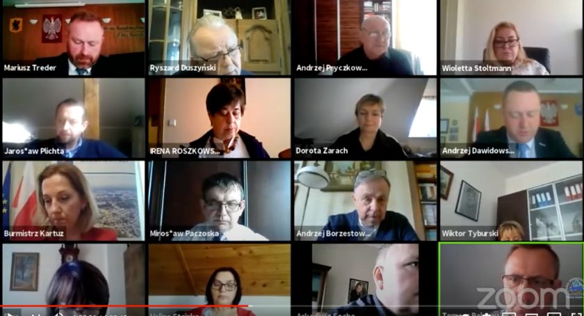 XLIII sesja Rady Miejskiej w Kartuzach - program