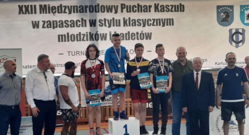 Sześć złotych medali kartuskich zapaśników na XXII Międzynarodowym Pucharze Kaszub w Kartuzach