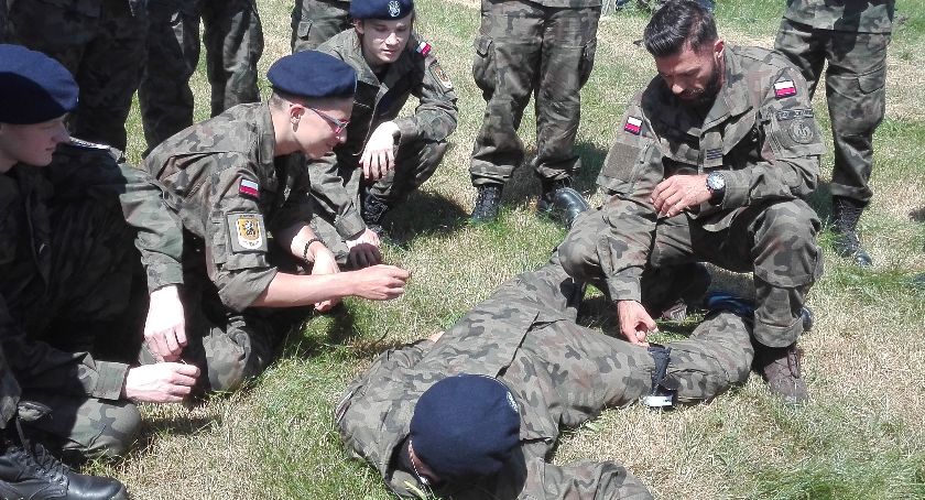 Terytorialsi szkolili uczniów z Żukowa