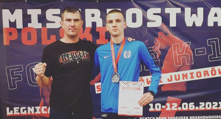 Kacper Śleszyński srebrnym medalistą Mistrzostw Polski juniorów w K1