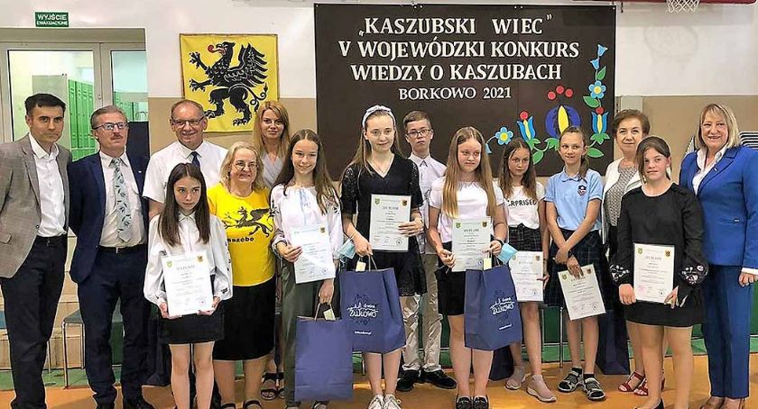 Wojewódzki Konkurs Wiedzy o Kaszubach w szkole Borkowie