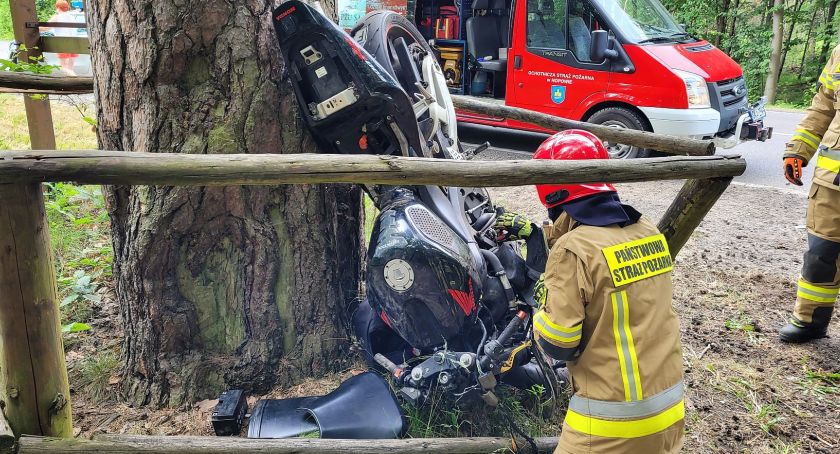 Motocyklistka ranna w wypadku - sądzono, że sprawca zbiegł