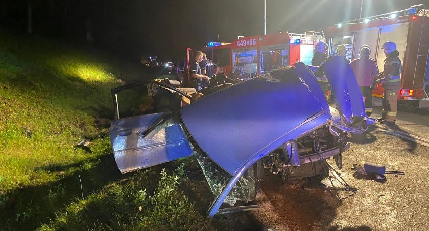 Tragiczny wypadek w Babim Dole - nie żyje 34-latek
