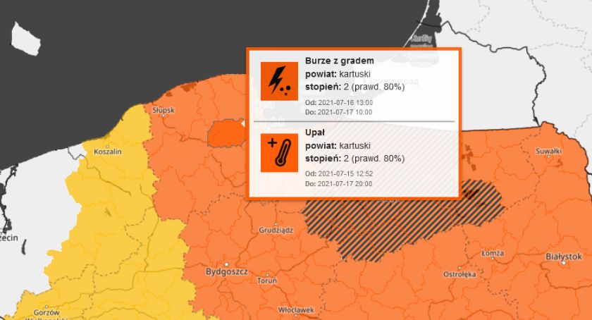 Kolejne alerty w związku z burzami - może być groźnie!