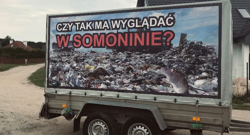 Somonino. Budynek byłej cegielni w rozbiórce - protest mieszkańców przeciwko sortowni śmieci trwa 