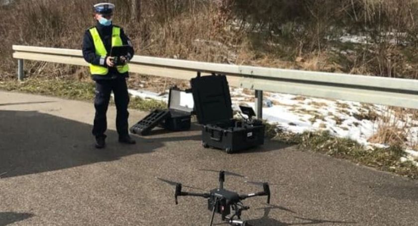 W środę kaskadowe pomiary prędkości - policjanci użyją drona