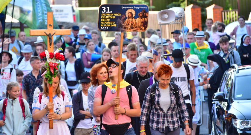 Kaszubi z Kościerzyny, Kartuz i Lęborka ruszyli na Jasną Górę