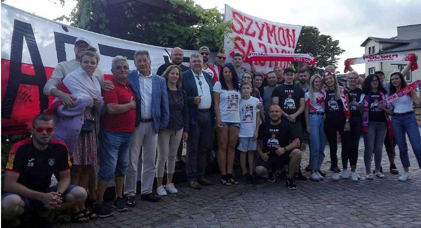 Kartuzy kibicują Szymonowi Sajnokowi na Igrzyskach Olimpijskich w Tokio