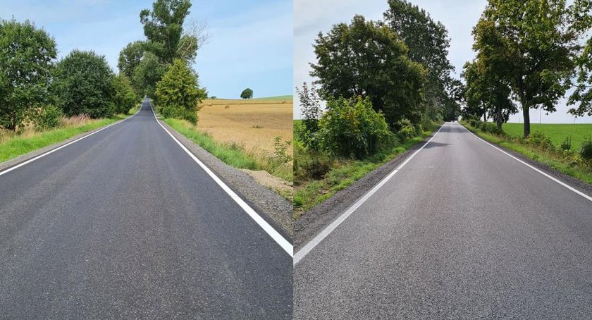 Zakończono remont drogi Wyczechowo - Pstra Suka