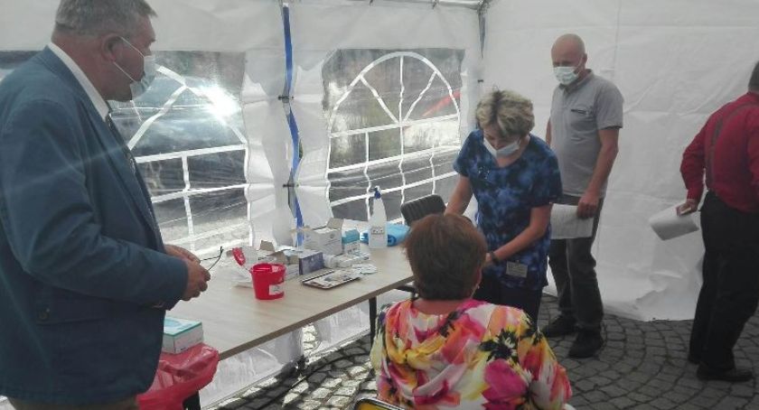 Kolejna akcja szczepień na kartuskim Rynku 
