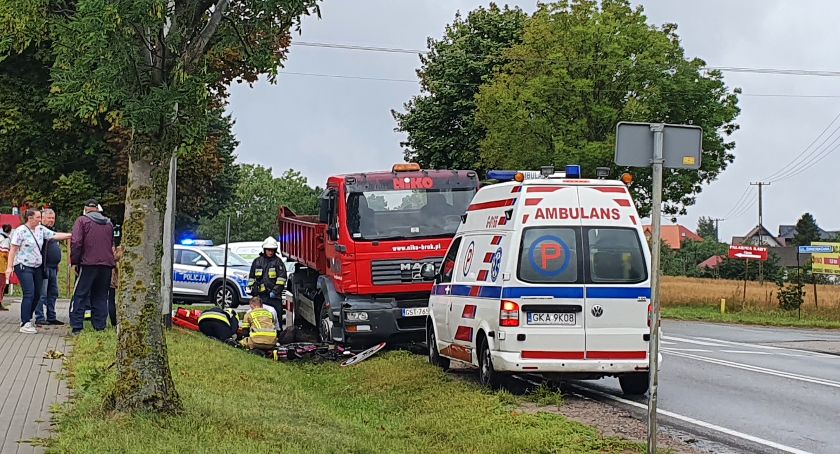 Glincz. Kobieta potrącona przez samochód ciężarowy